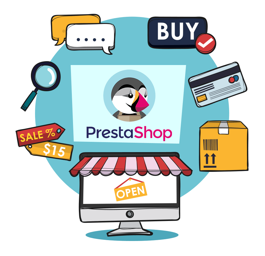  PrestaShopi Graphics image