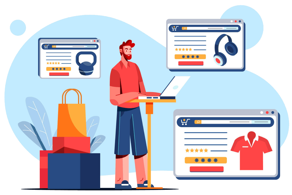 Ecommerce Development Graphic