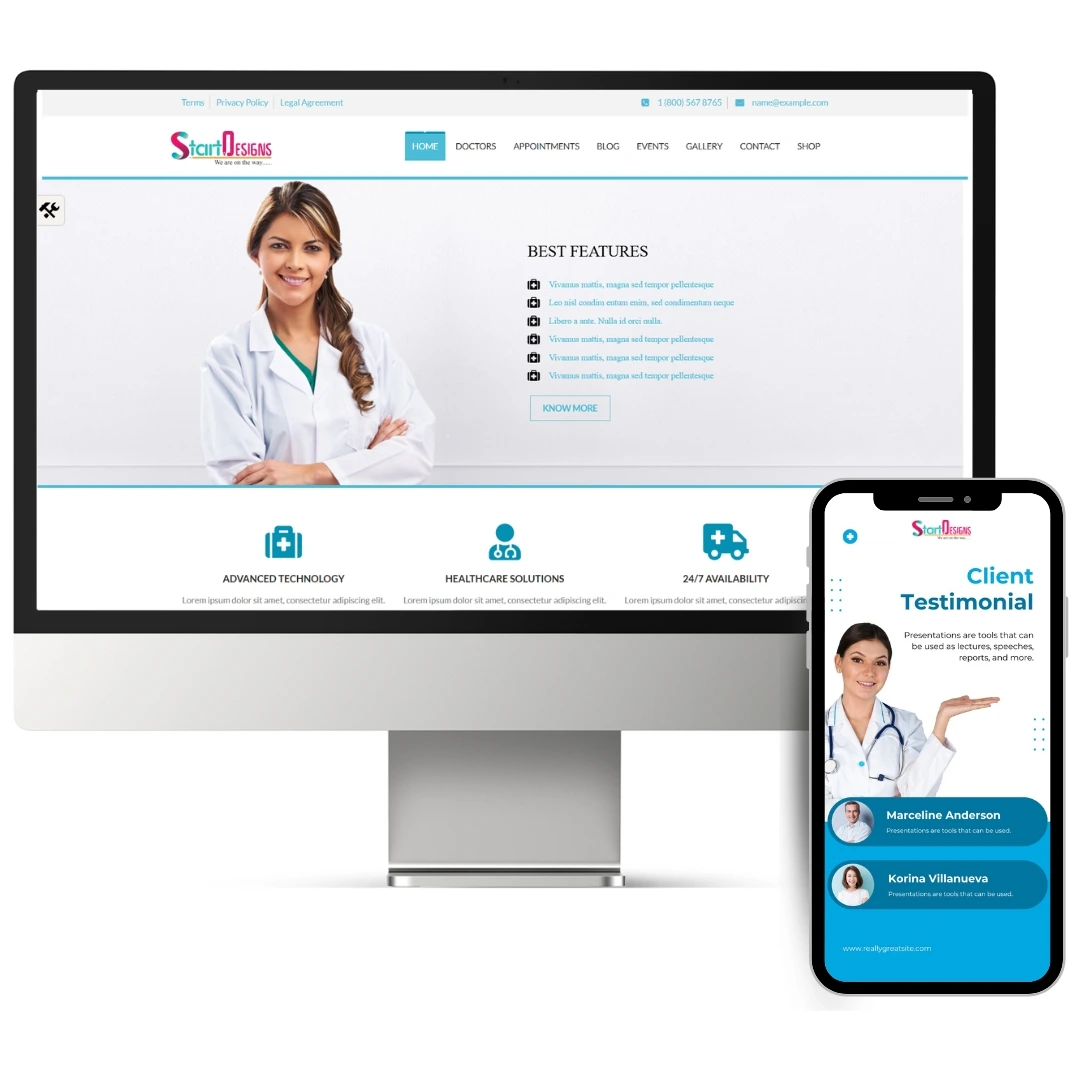  Medical Spa Website Design banner image