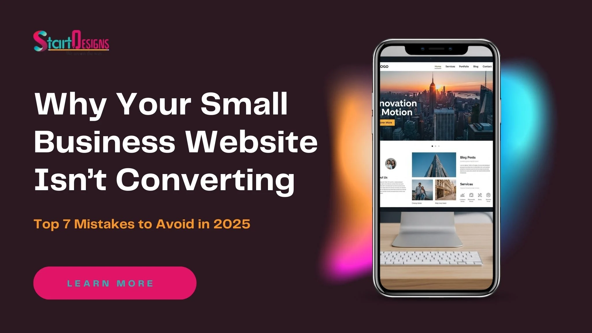 Why Your Small Business Website Isn’t Converting