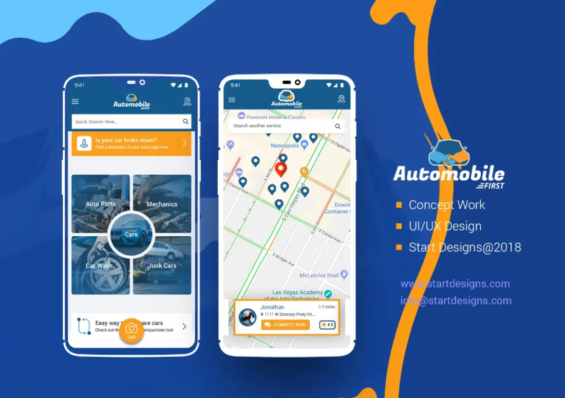Custom Mobile App Design Services | Start Designs