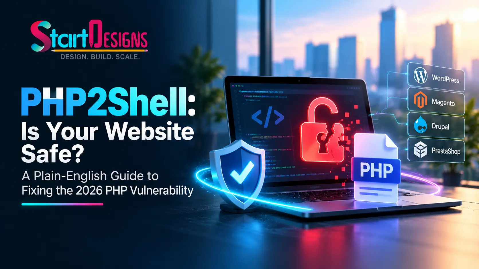 PHP2Shell 2026 PHP Security Vulnerability Website Protection and Security Guide by Start Designs